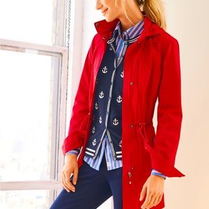 🌿Talbots Hooded Anorak Jacket